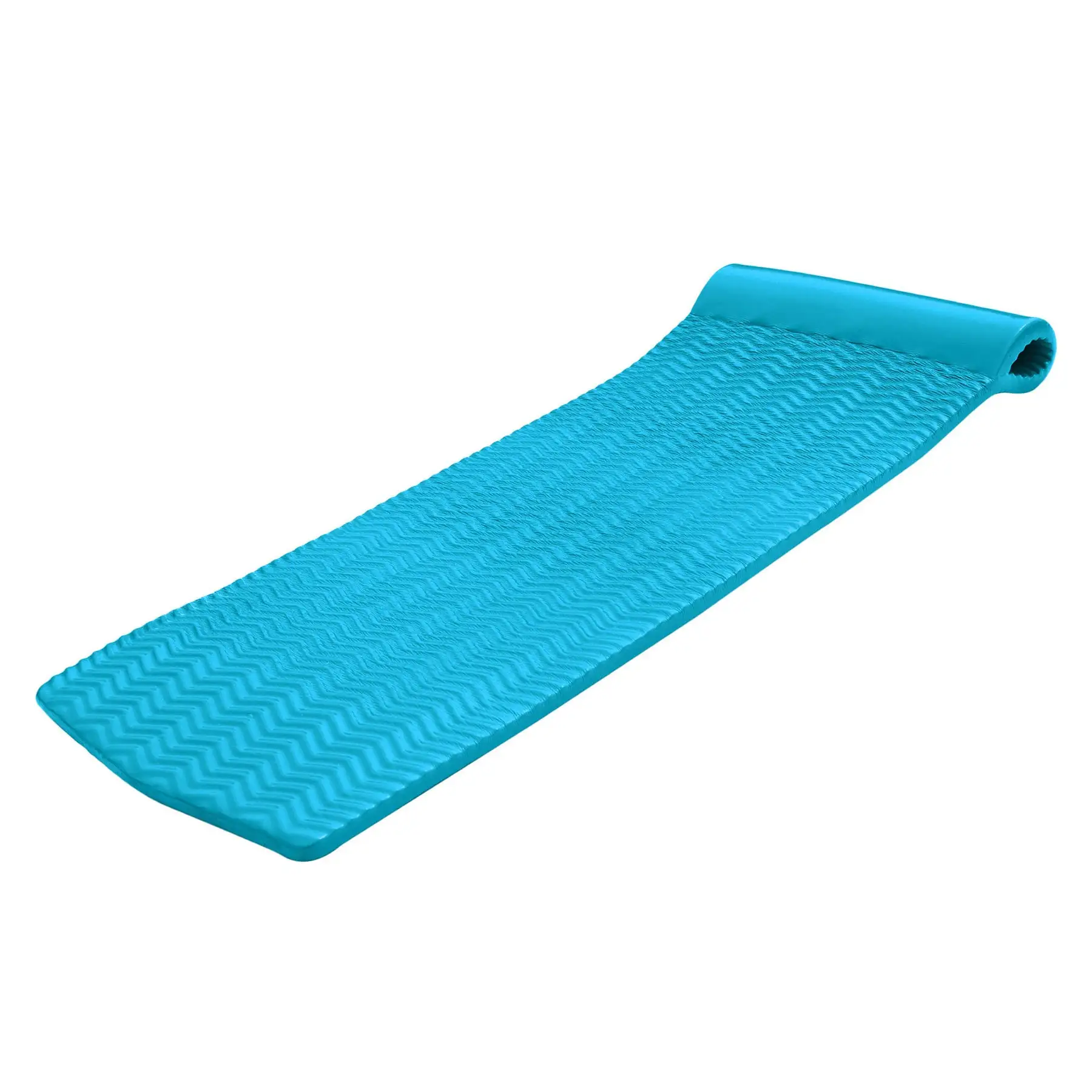 TRC Recreation Serenity 1.5" Thick Vinyl Swimming Pool Float Mat, Tropical Teal