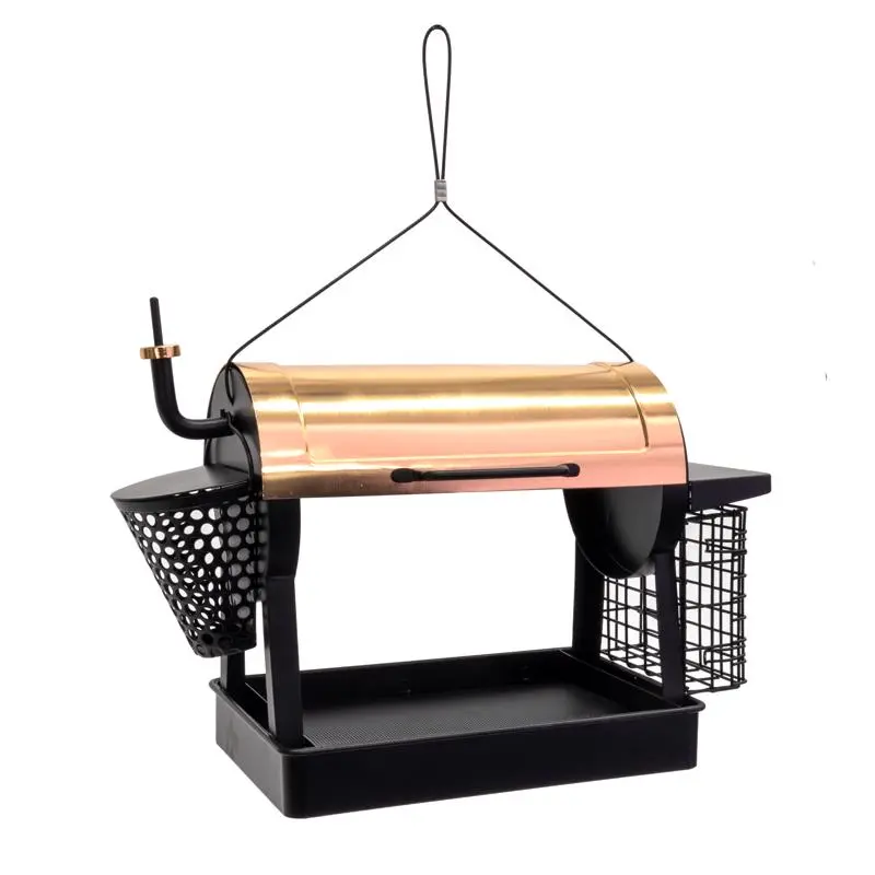 Woodlink NS 26232 4-In-1 Smoker Grill Bird Feeder