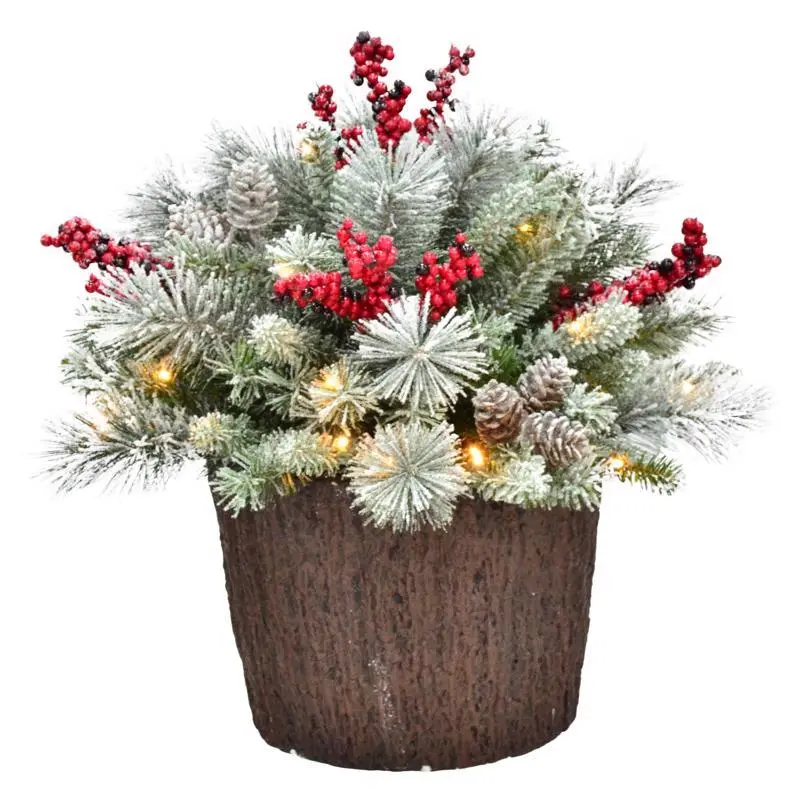 Celebrations SFRBURN22WWA Christmas Snow Frosted Urn Filler