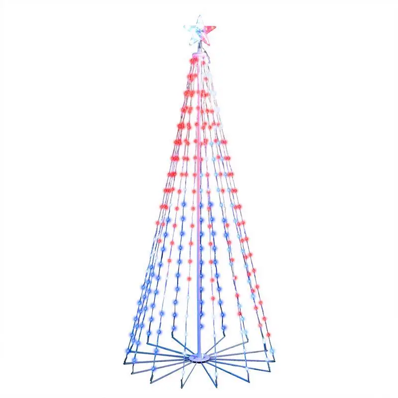 Celebrations RGB6ST265A LED Straight Frame Dancing Christmas Tree