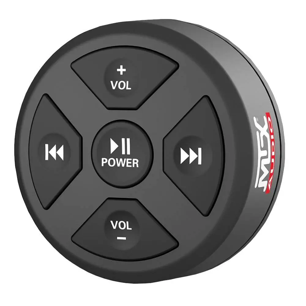 MTX MUDBTRC Universal Boat Motorcycle Bluetooth Audio Receiver & Remote Control