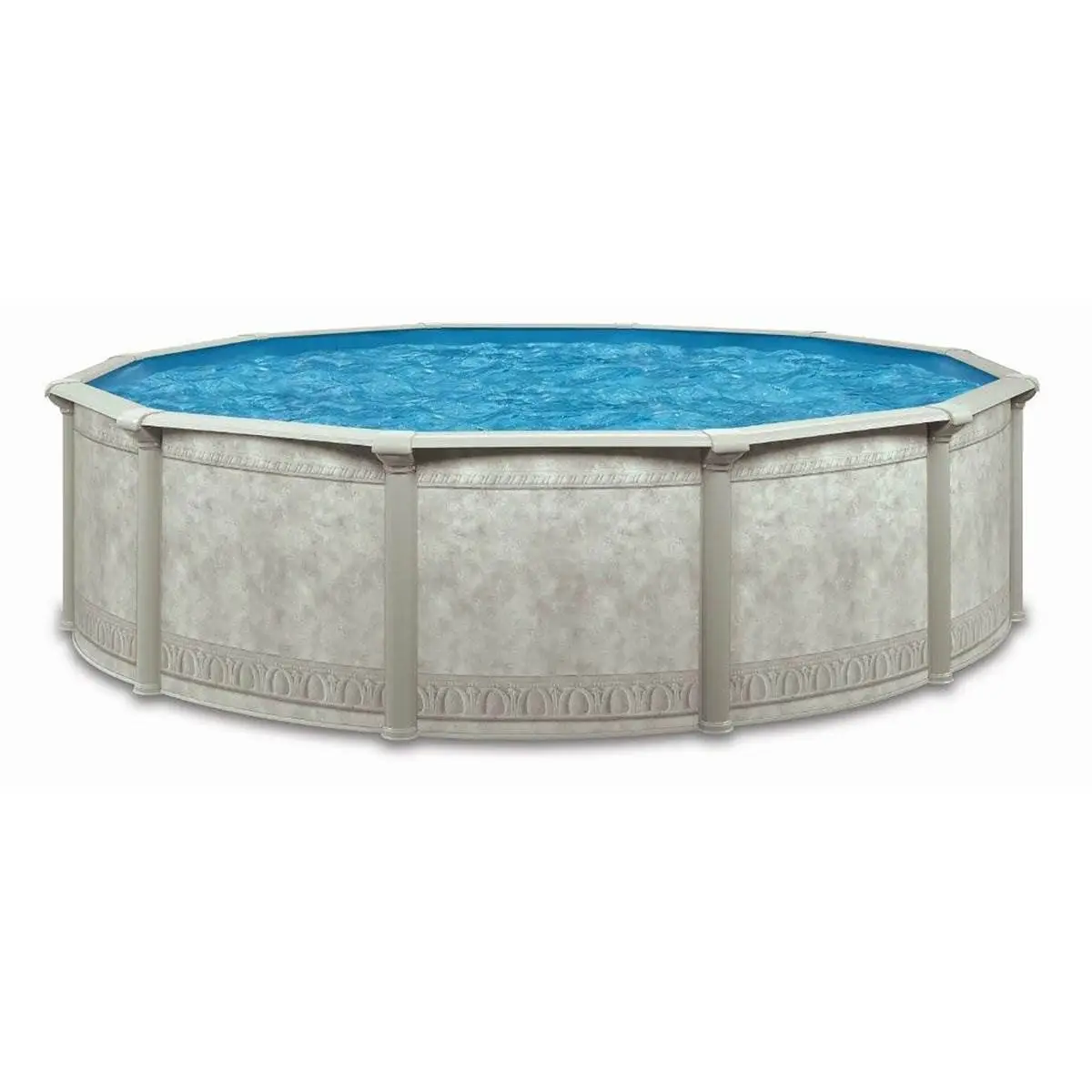 Aquarian Venetian 15' x 52" Round Frame Above Ground Swimming Pool without Liner