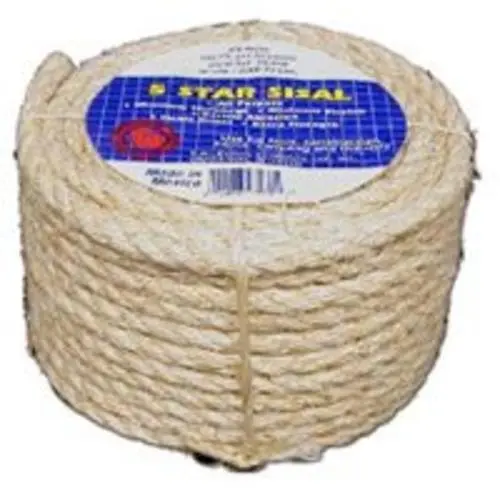 TW Evans Cordage 22-800 Economical Sisal Rope 3/4" X 600'