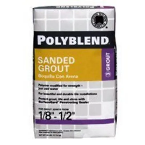 Polyblend PBG38125 Bright White Grout 25 Lb