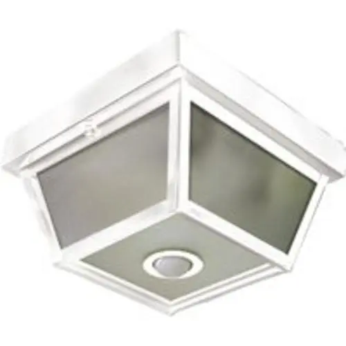 Heath Zenith SL-4305-WH Motion-Activated Five-Sided Porch Light