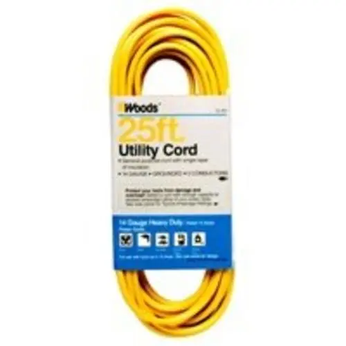 Woods 0834 Flat Vinyl Extension Cord