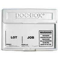 Doc-Box 10102 Permit Posting Box