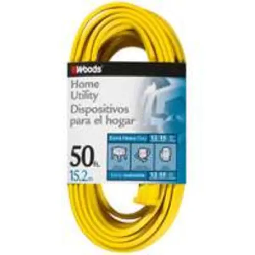 Coleman Cable 0838 Flat Vinyl Cord Indoor