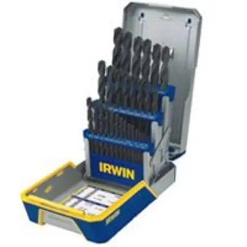 Irwin 3018004 Heavy-Duty Fractional Drill Bit Set