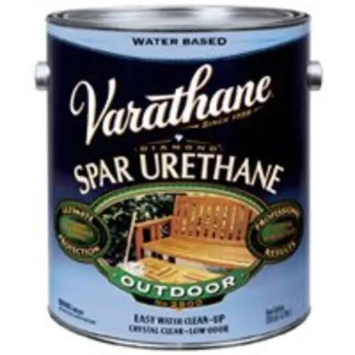 Varathane Outdoor Spar Furethane Crystal Clear Satin Finish