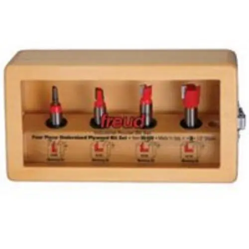 Freud 89-650 Router Bit Plywood Set 4-Piece