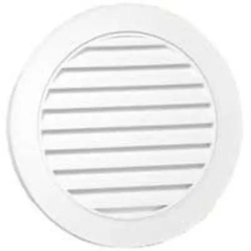 Duraflo 626055-00 Vinyl Round Gable Vent