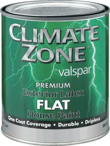 Valspar 44-27329 Climate Zone Exterior Flat House Latex