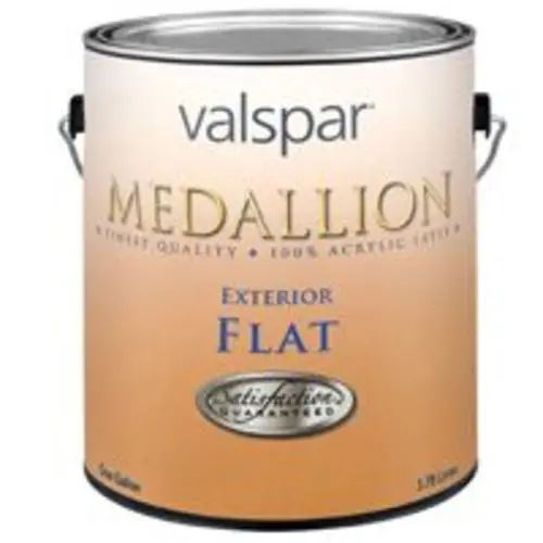 Valspar 027.0045501.007 Medallion Exterior Flat Latex Paint