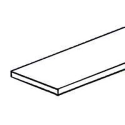 Stanley 247064 Aluminum Flat Bars 1/8"X1"X4'