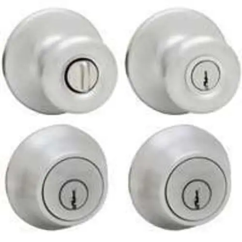 Kwikset 695T26DCP6ALRCSK6 Deadbolt & Entry Lockset Combo