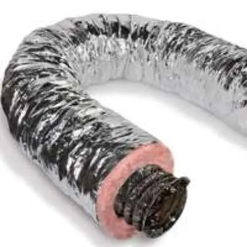 LL Building F6IFD8X300 Insulated Flexible Air Duct R6 Silver Jacket