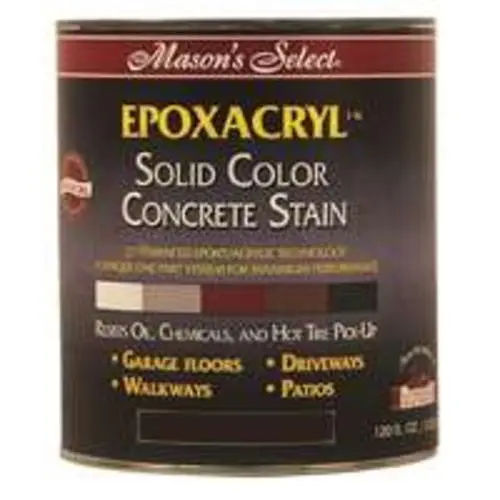 Mason's Select SC-6205-4 Solid Color Concrete Stain 1 Gal