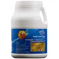 Aqua Chem 05492AQU Optimum 3" Dual Layer Chlorinating Tabs 6 Lbs