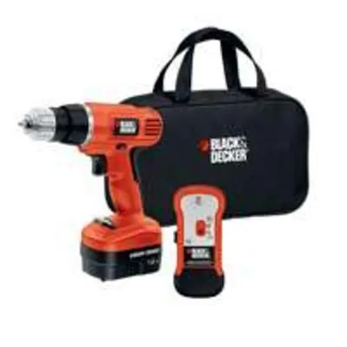 Black & Decker GCO12SFB Drill with Stud Sensor and Storage Bag