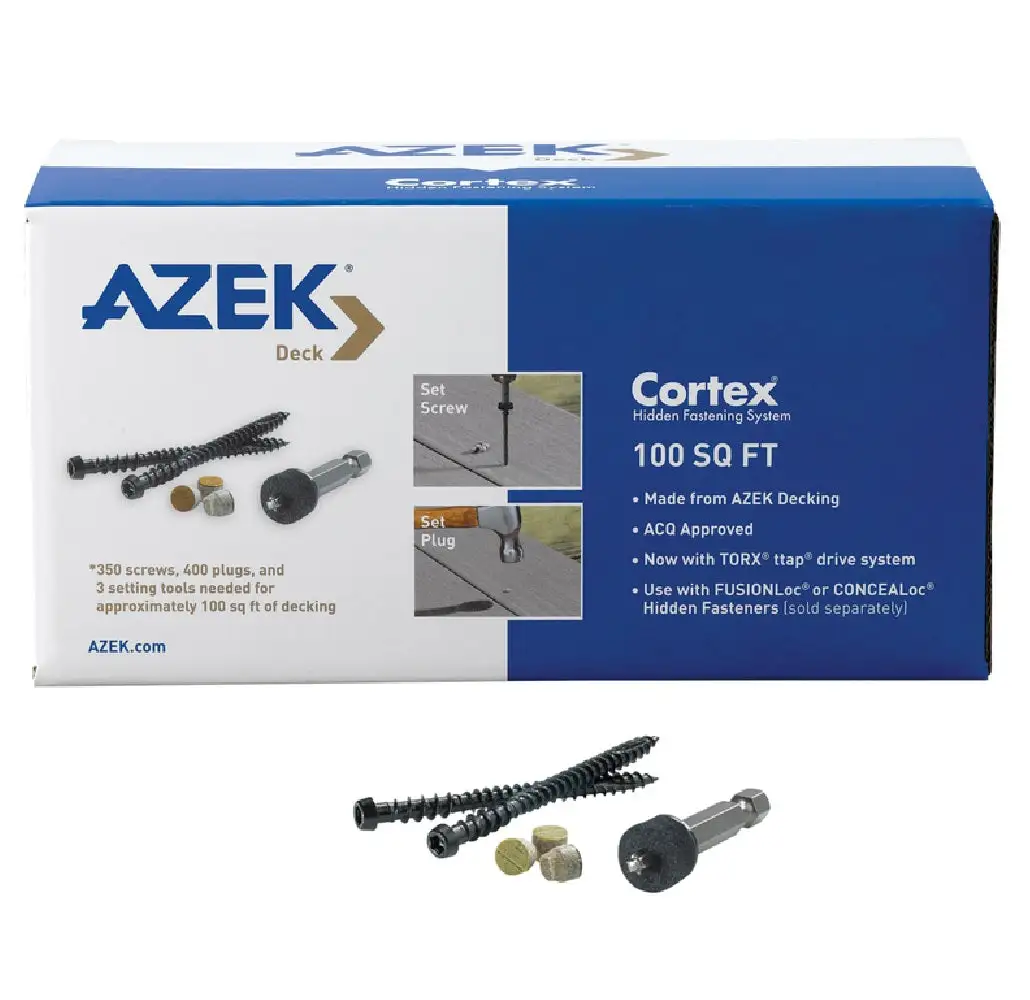 AZEK AZCTX-100HRAC Torx TTAP Star Head Deck Screws