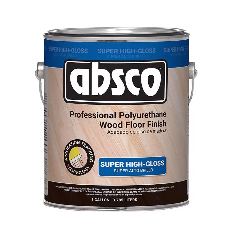 Absolute Coatings 56001 Super High-Gloss Wood Floor Finish