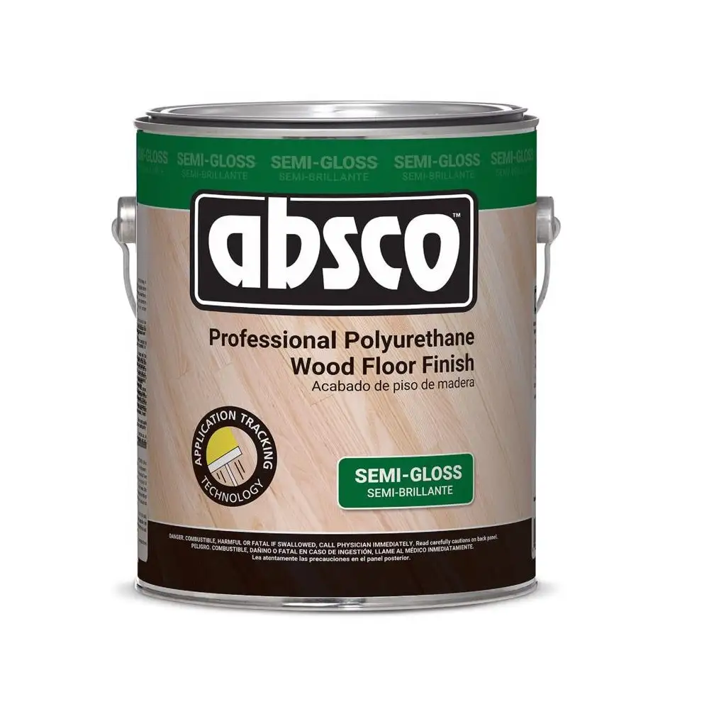 Absolute Coatings 56201 Semi-Gloss Wood Floor Finish