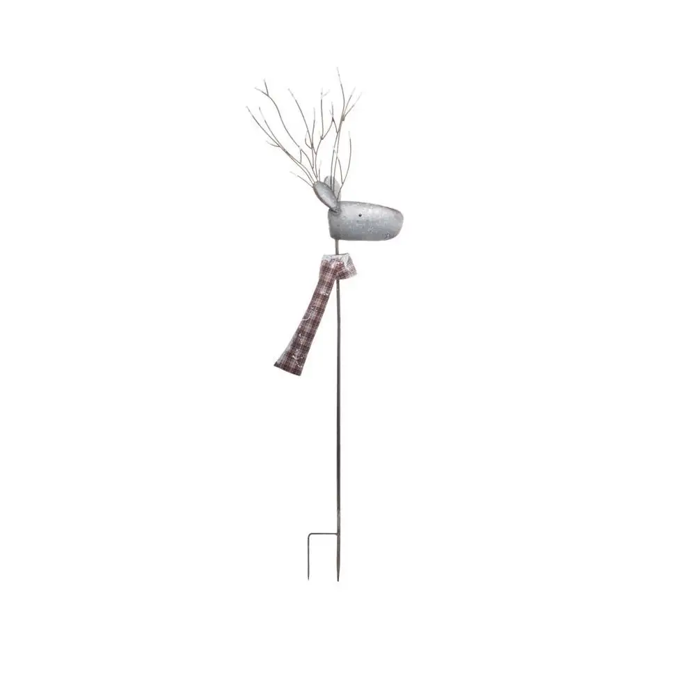 Alpine MCC608A Christmas Reindeer Yard Stake