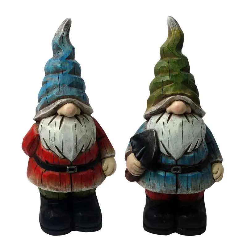 Alpine QWR805A Garden Gnome Statue