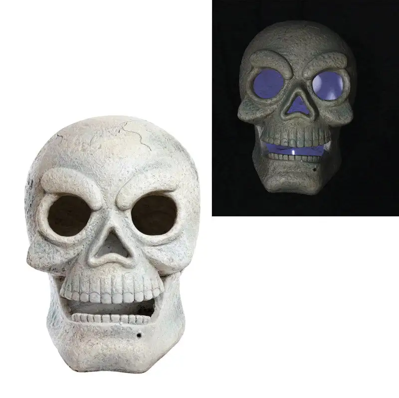 Alpine SOT784L Halloween Motion Sensing Skull Decoration