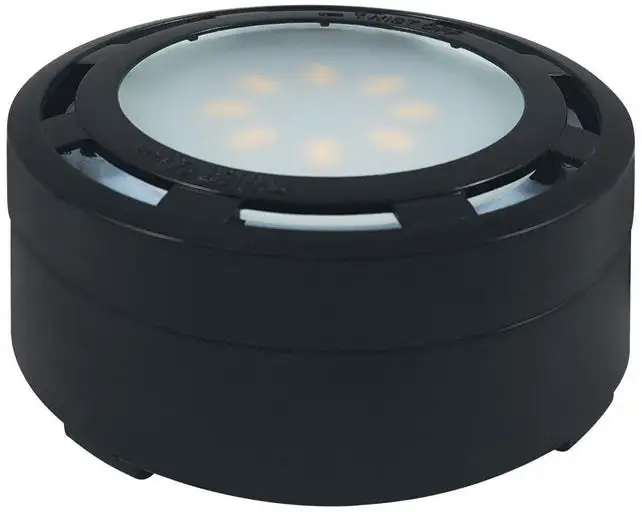 AmerTac KBLD-L5B-N1 Kibo Collection Plug-In LED Under Cabinet Puck Light