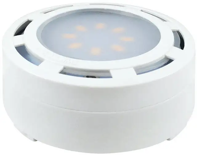 AmerTac KBLD-L5W-N1 Plug-In LED Under Cabinet Puck Lights