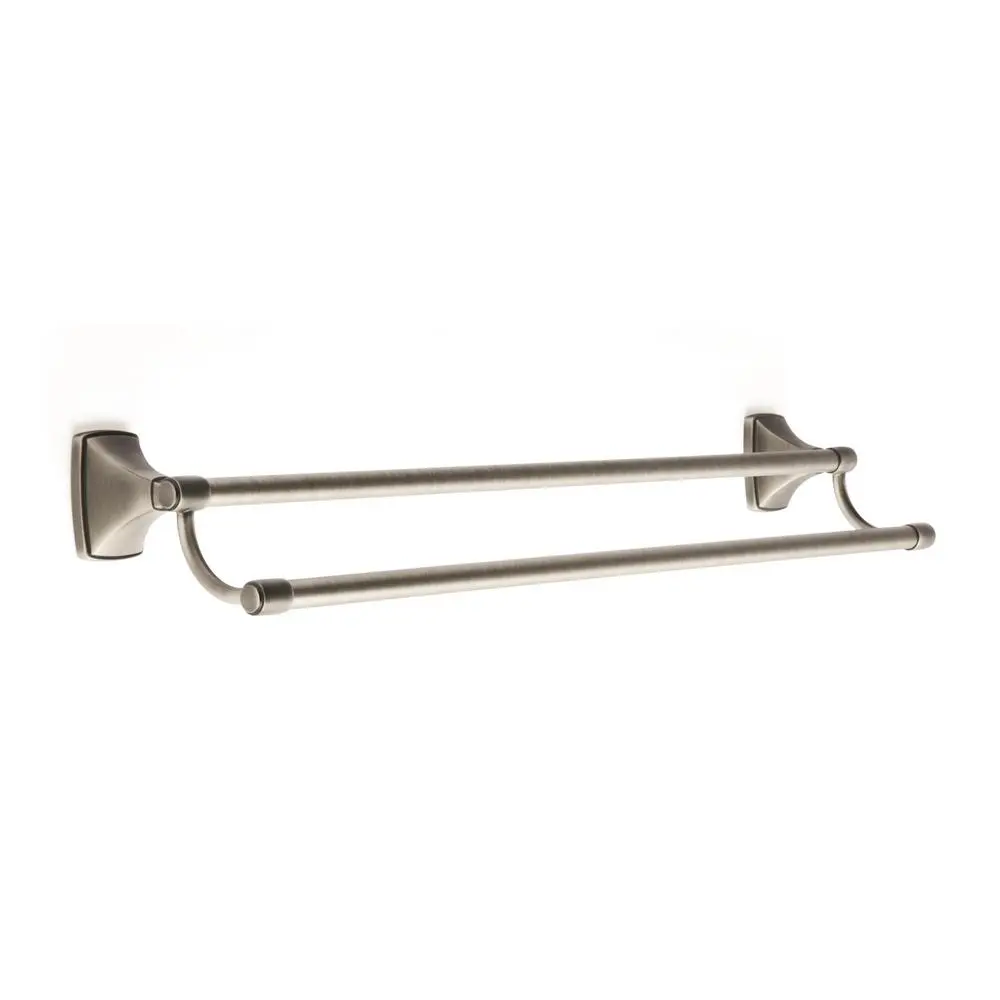 Amerock BH26505AS Clarendon Double Towel Bar