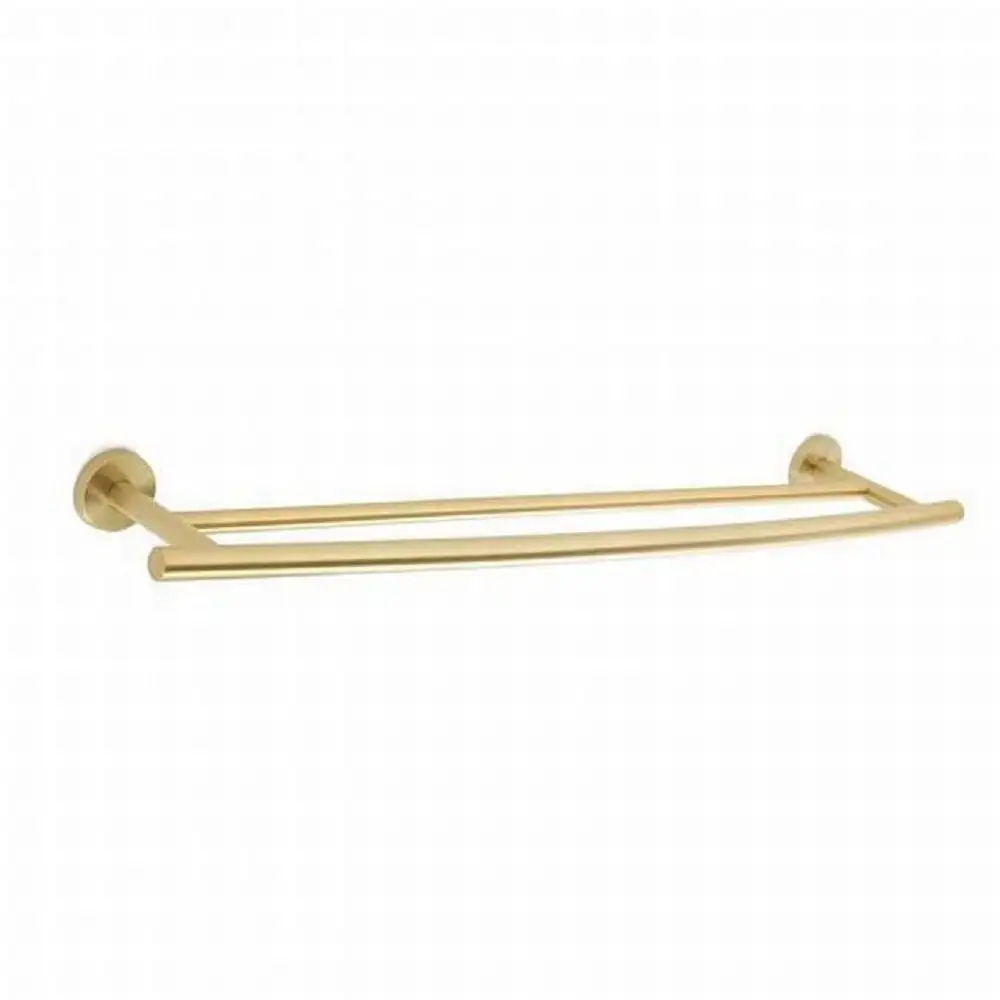 Amerock BH26545BBZ Arrondi Double Towel Bar