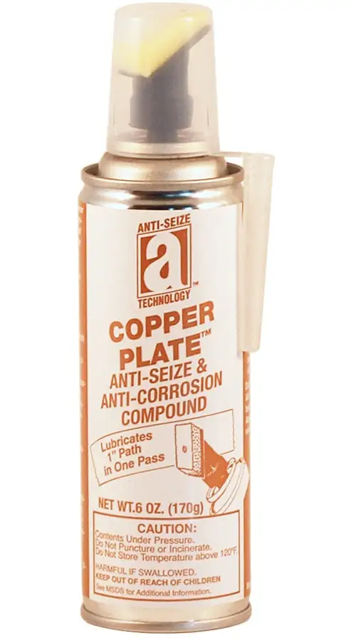 Anti-Seize Technology 21006 Copper Plate Anti-Seize & Anti corrosion Compound