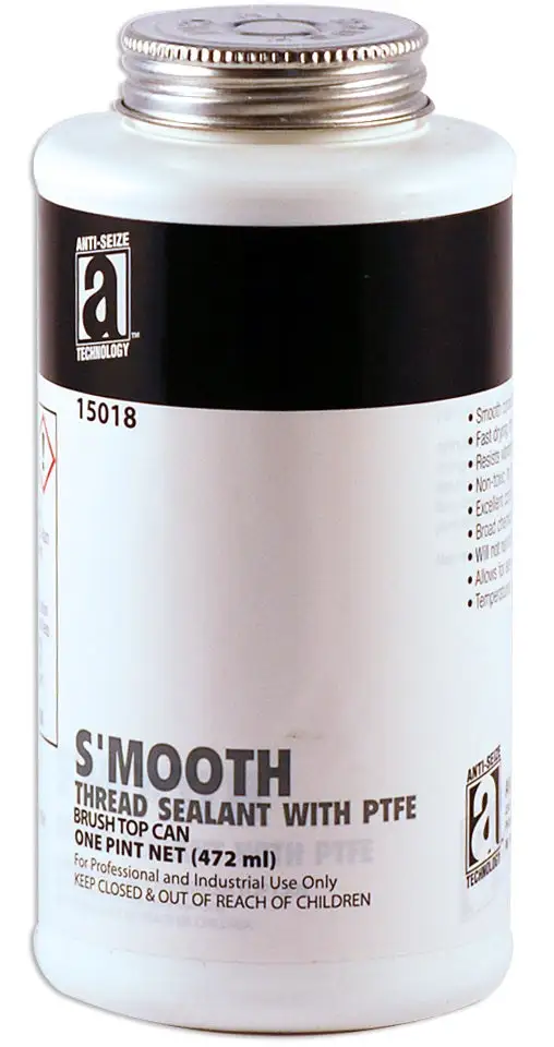 Anti-Seize Technology 15018 S'Mooth Pipe Thread Sealant with PTFE