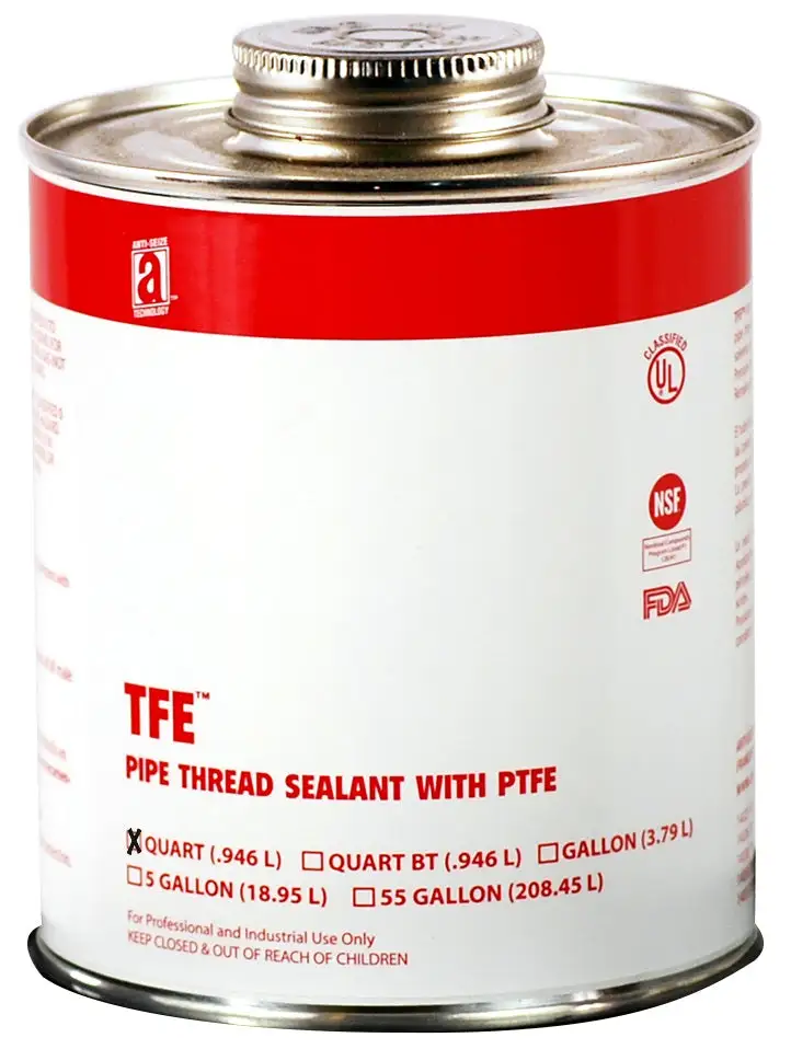 Anti-Seize Technology 14025 TFE Pipe Thread Sealant with PTFE