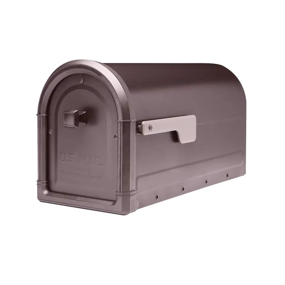 Architectural Mailboxes 7900-5RZ-CG-10 Roxbury Post Mounted Mailbox