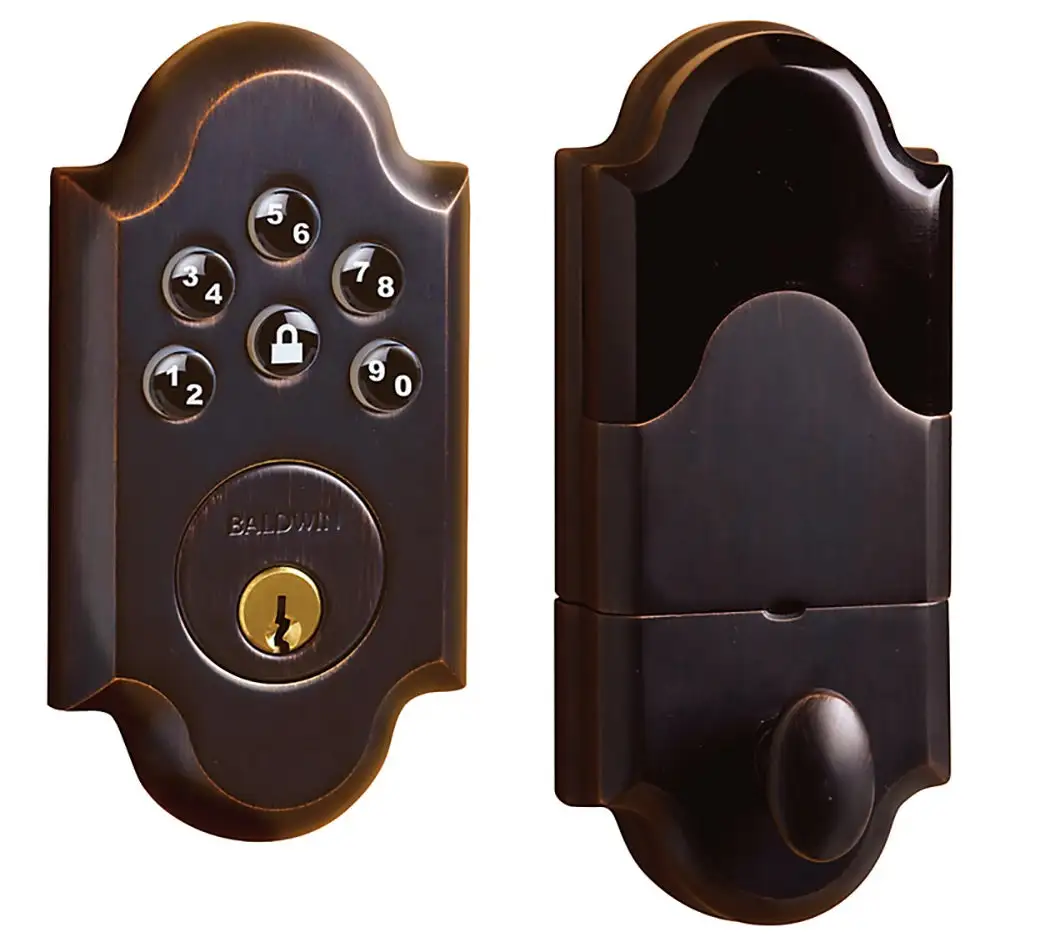 Baldwin 8252112AC1 Boulder Keyless Entry Deadbolt