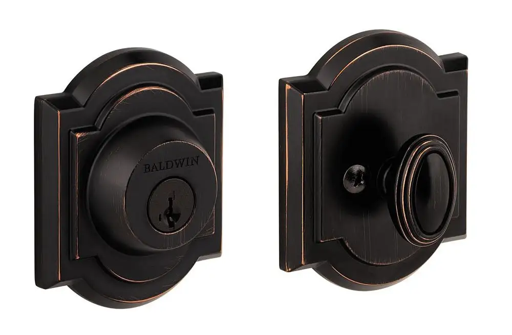 Baldwin 380ARB11PS Arch Single Cylinder Deadbolt