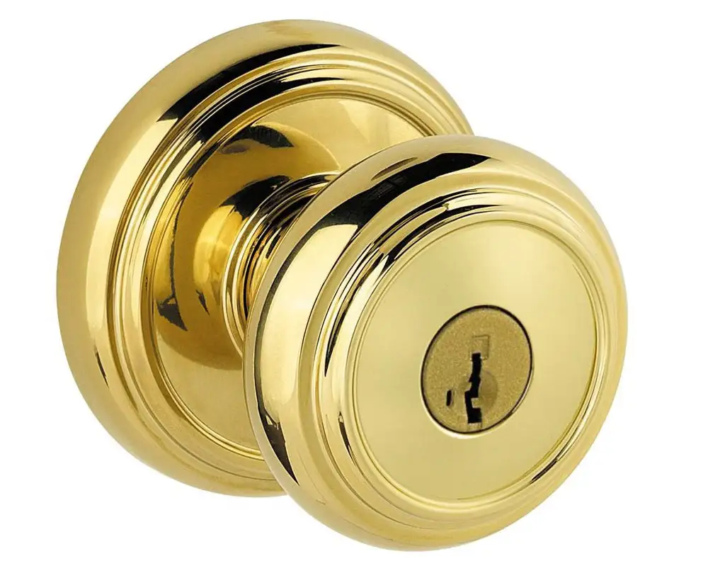 Baldwin 354ATKRDBL03S Alcott Keyed Entry Knob