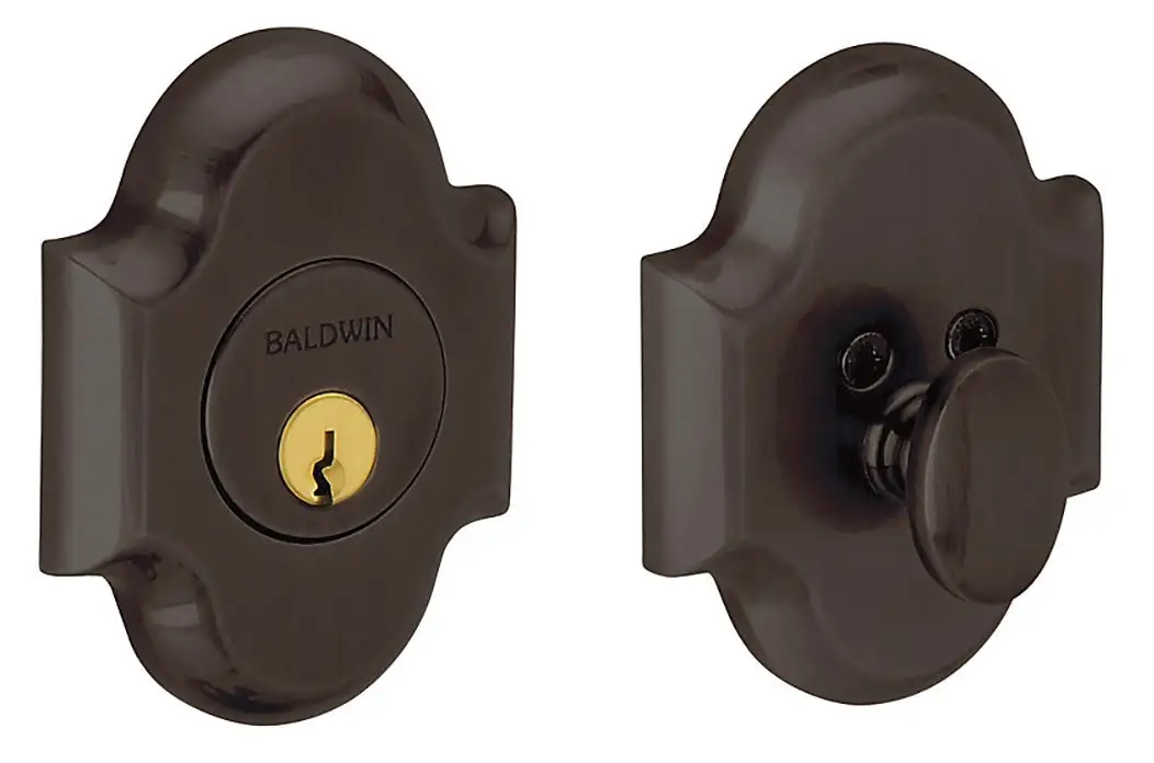 Baldwin 8252112 Arched Single Cylinder Deadbolt