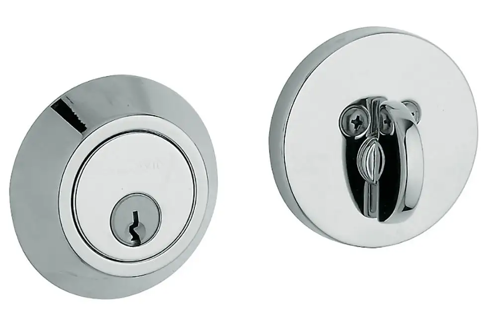 Baldwin 8241260 Contemporary Single Cylinder Deadbolt