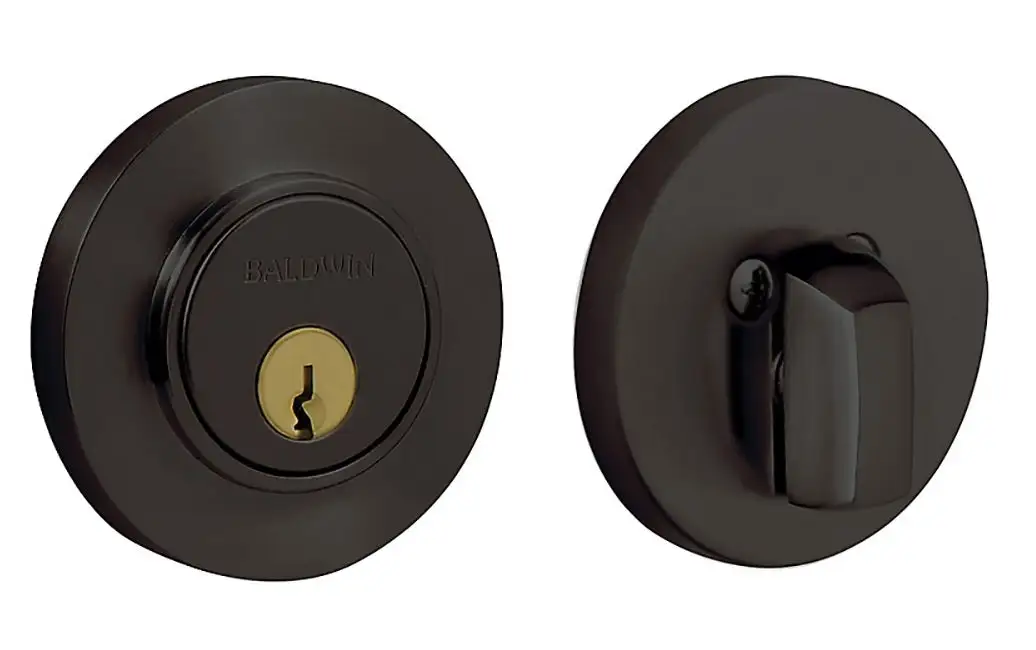 Baldwin 8244112 Contemporary Single Cylinder Deadbolt