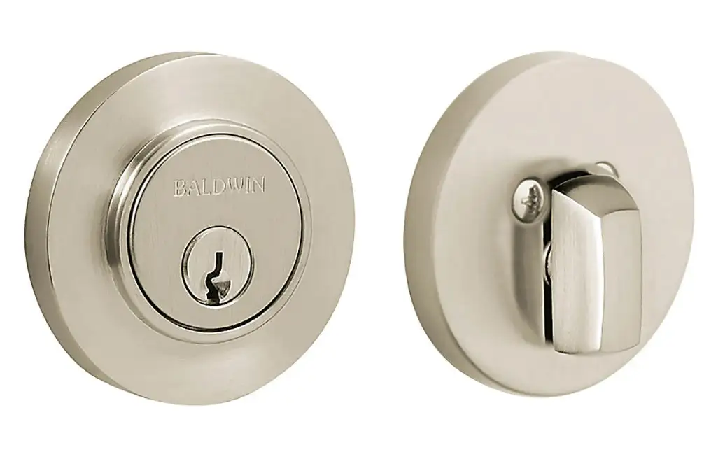 Baldwin 8244150 Contemporary Single Cylinder Deadbolt