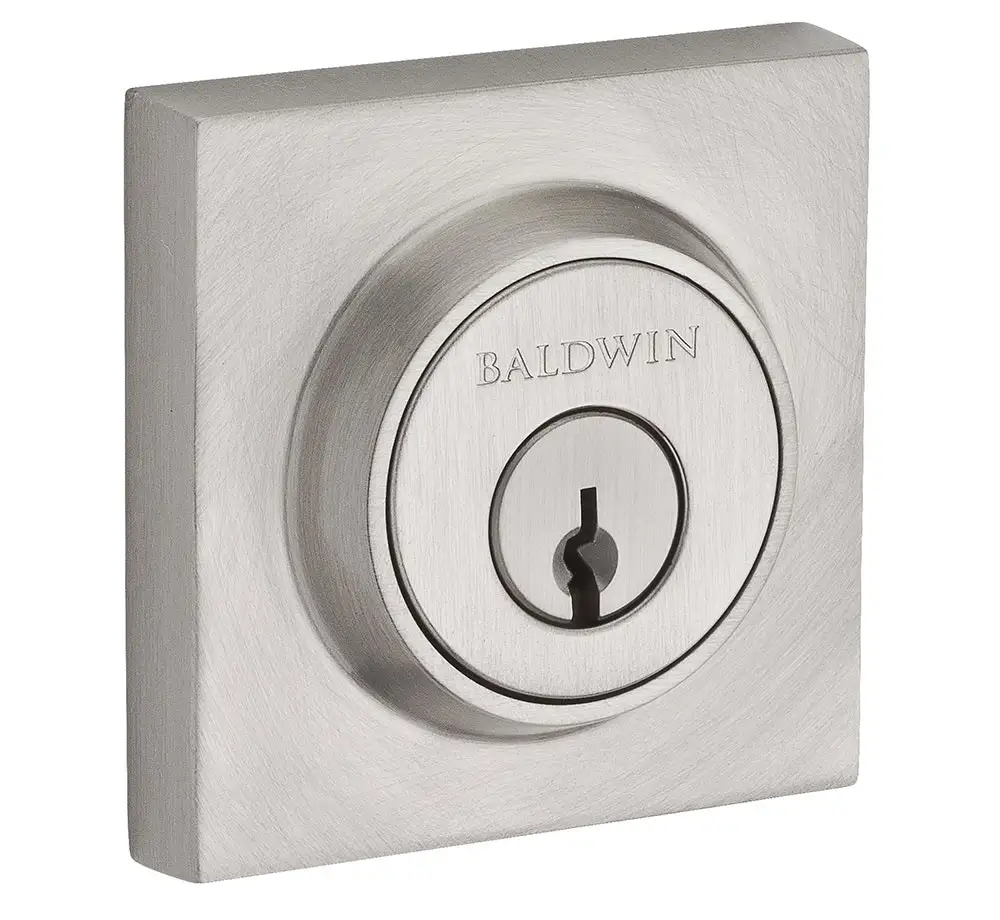 Baldwin DCCSD150 Contemporary Square Double Cylinder Deadbolt