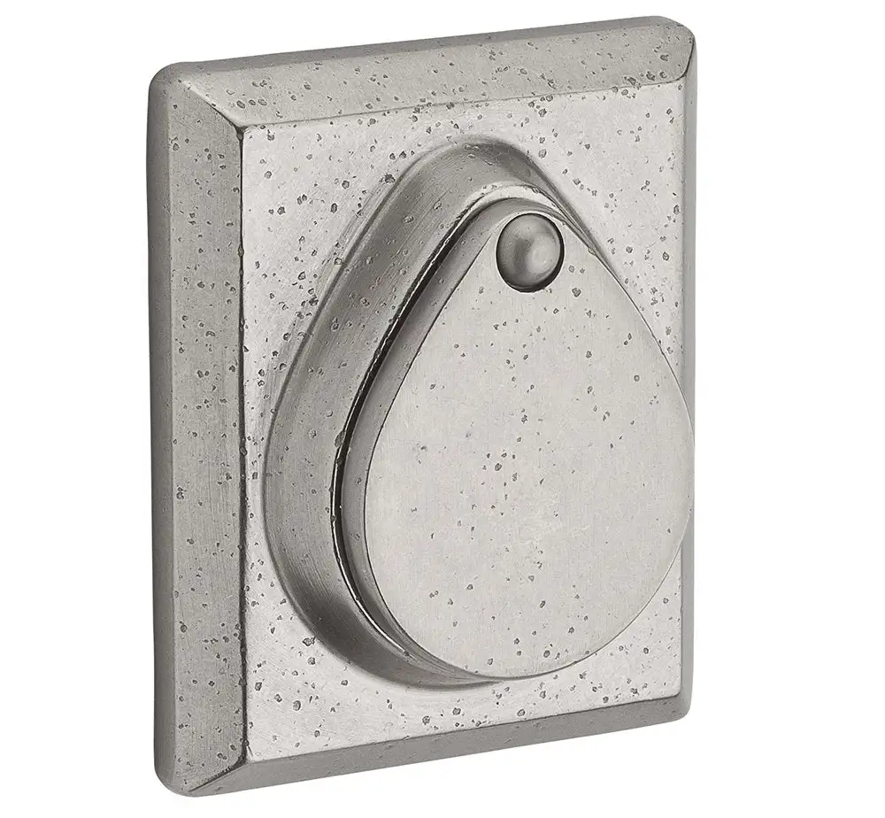 Baldwin DCRSD492 Rustic Square Double Cylinder Deadbolt