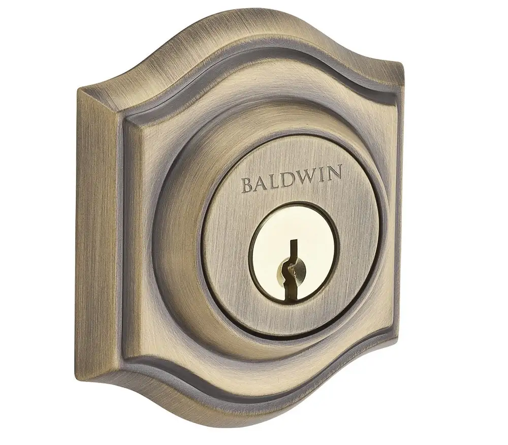 Baldwin DCTAD049 Traditional Arch Double Cylinder Deadbolt