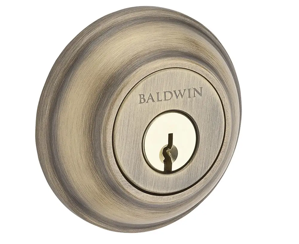 Baldwin DCTRD049 Traditional Round Double Cylinder Deadbolt