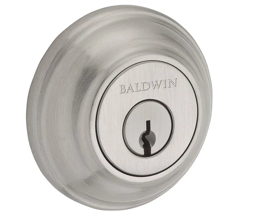 Baldwin DCTRD150 Traditional Round Double Cylinder Deadbolt